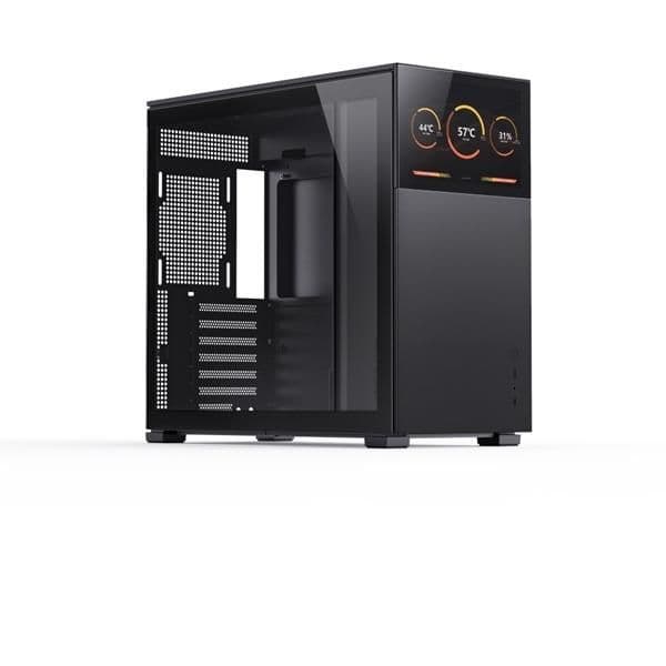 Jonsbo D41 STD Screen ATX Mid Tower Black Tempered Glass USB 3.2 Gen 2 Type-C USB 3.2 Gen 1 Type-A image