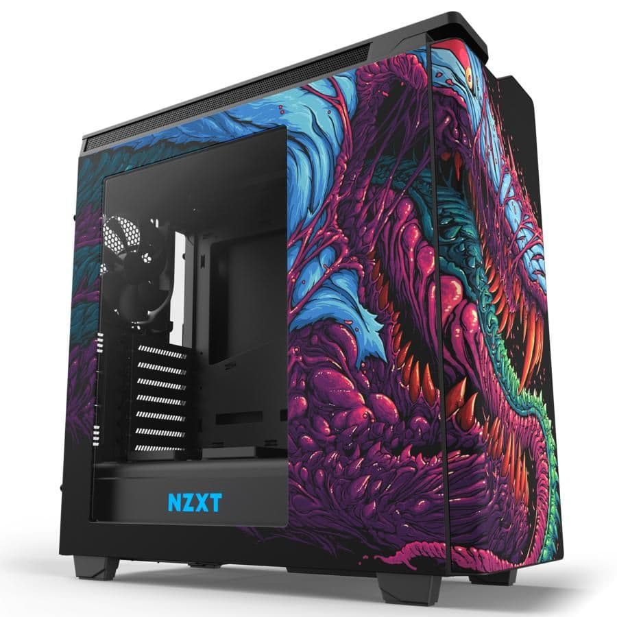 NZXT H440 Hyper Beast ATX Mid Tower Blue with Acrylic Side Panel and USB 3.2 Gen 1 Type-A USB 2.0 Type-A main image