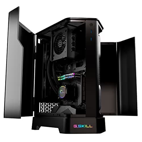 G.Skill Z5i Mini-ITX Tower Black with Tempered Glass Side Panel and USB 3.2 Gen 2 Type-C, USB 3.2 Gen 1 Type-A main image