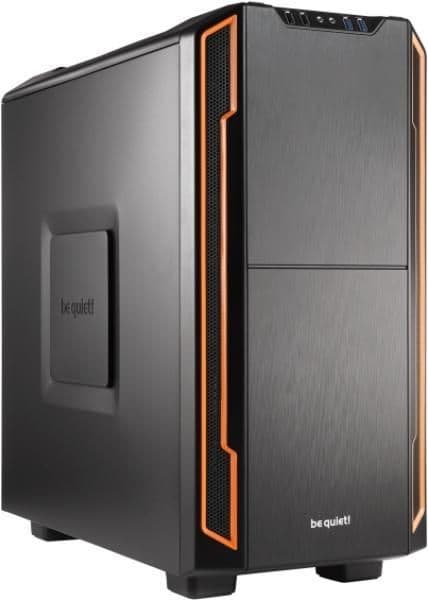 be quiet! Silent Base 600 ATX Mid Tower Black / Orange with USB 3.2 Gen 1 Type-A and USB 2.0 Type-A main image
