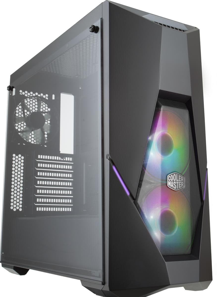 Cooler Master MasterBox K500 ARGB ATX Mid Tower Black Tempered Glass image