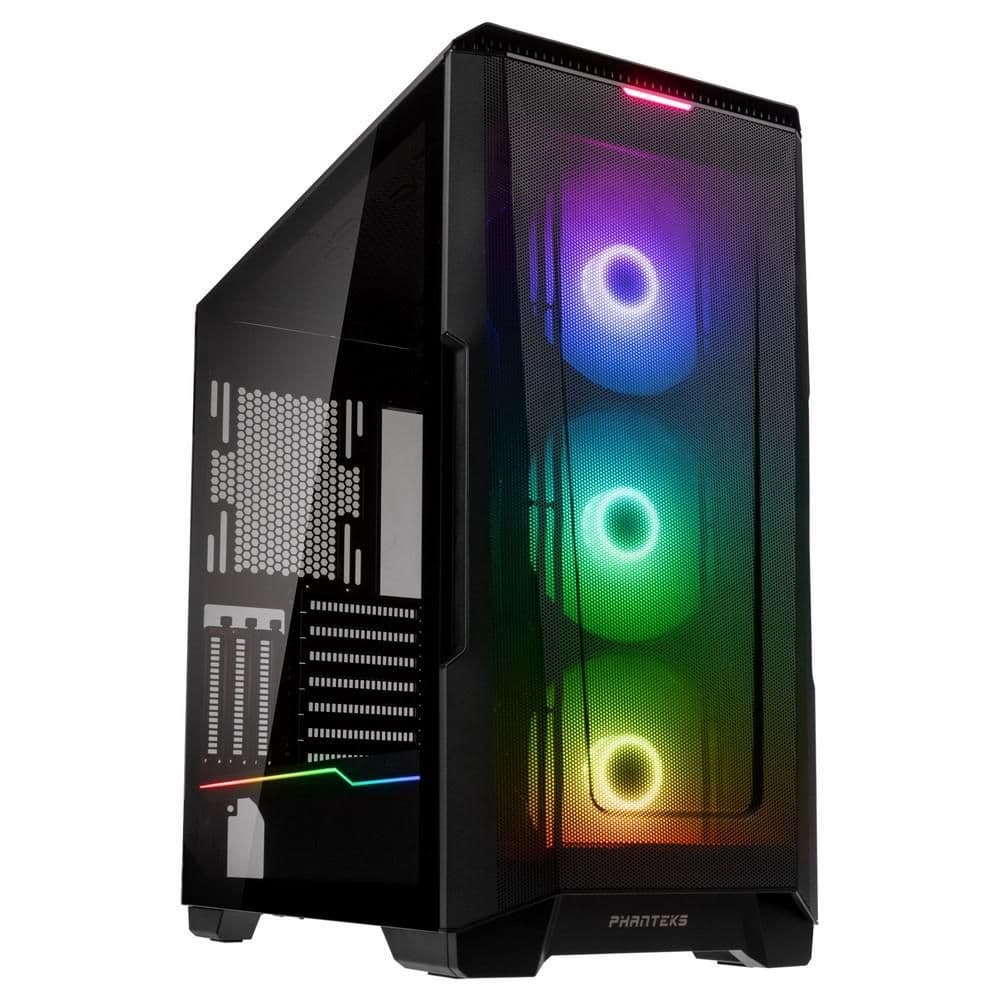 Phanteks Eclipse P500A D-RGB ATX Mid Tower Black Tempered Glass Side Panel main image