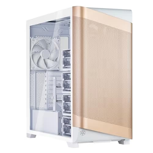 Silverstone SETA A2 ATX Mid Tower White Tempered Glass image