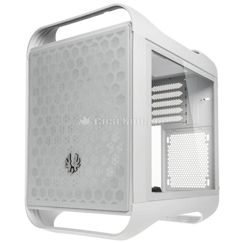 BitFenix Prodigy M 2022 Micro ATX Mini Tower White / Black with Tempered Glass Side Panel and USB 3.2 Gen 2 Type-C, USB 3.2 Gen 1 Type-A image