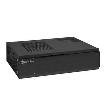 Silverstone ML06B-E HTPC Black USB 3.2 Gen 1 Type-A main image