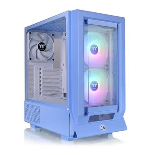 Thermaltake Ceres 350 MX ATX Mid Tower Blue Tempered Glass Side Panel, Front Panel USB 3.2 Gen 2 Type-C and USB 3.2 Gen 1 Type-A main image