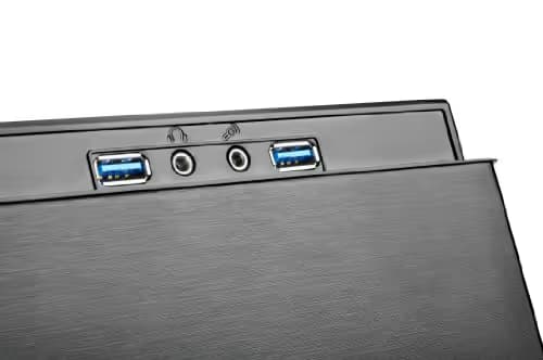 Silverstone ML07B HTPC Black with USB 3.2 Gen 1 Type-A image