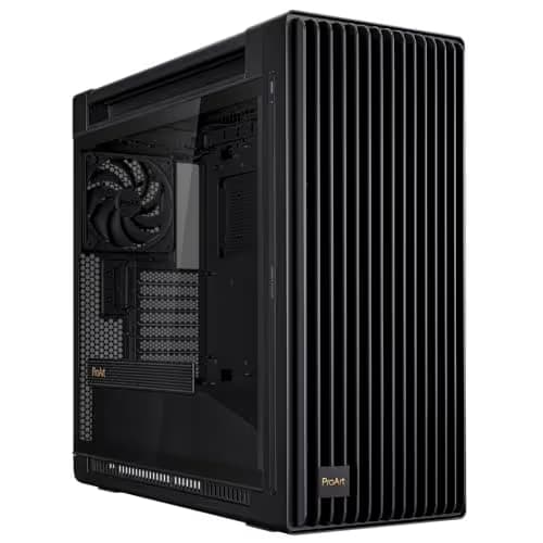 Asus ProArt PA602 ATX Mid Tower Black Tempered Glass Side Panel image