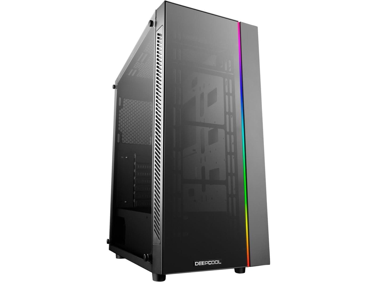 Deepcool MATREXX 55 ADD-RGB ATX Mid Tower Black with Tempered Glass Side Panel and USB 3.2 Gen 1 Type-A / USB 2.0 Type-A main image