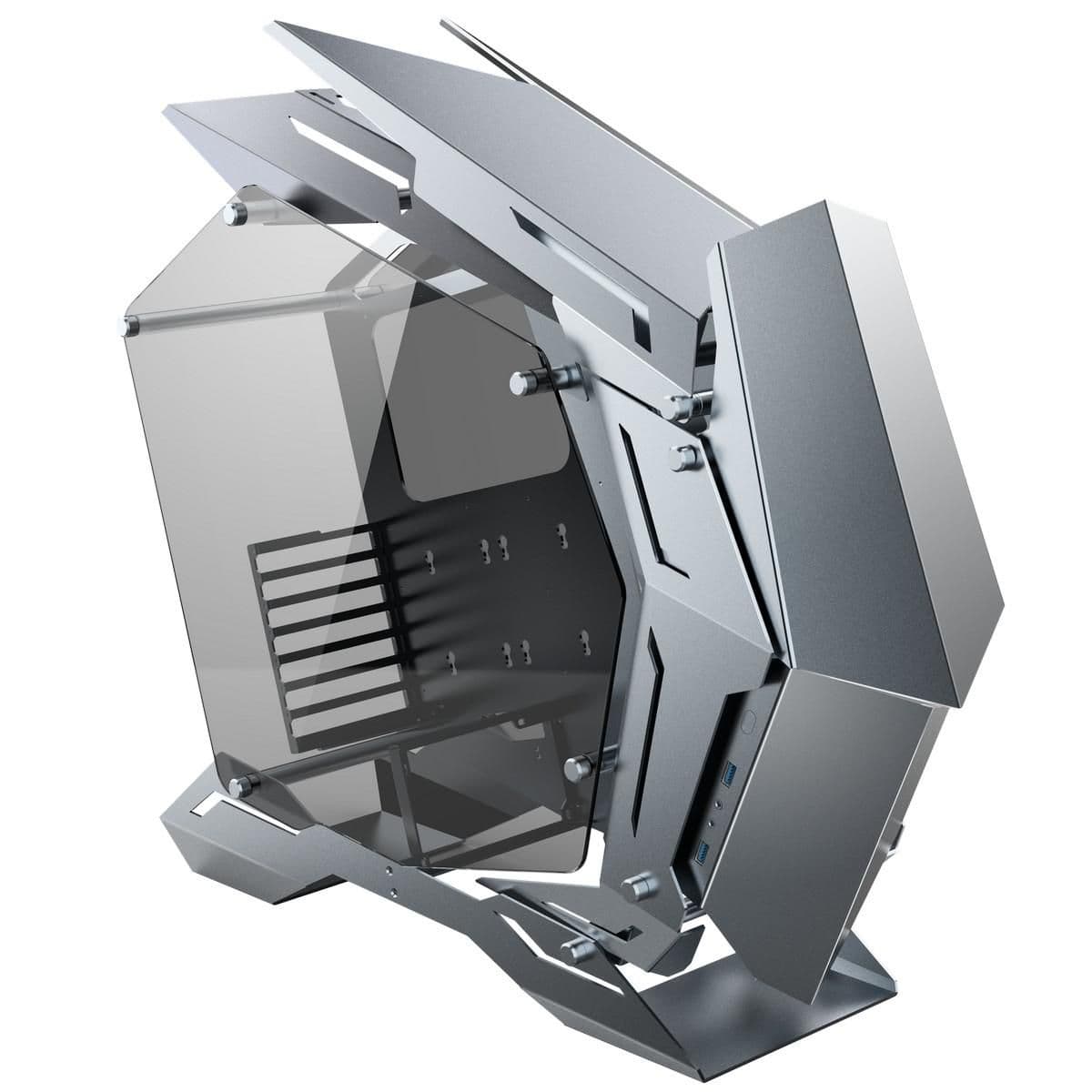 Jonsbo MOD3 ATX Mid Tower Gray with Tempered Glass Side Panel and USB 3.2 Gen 1 Type-A image