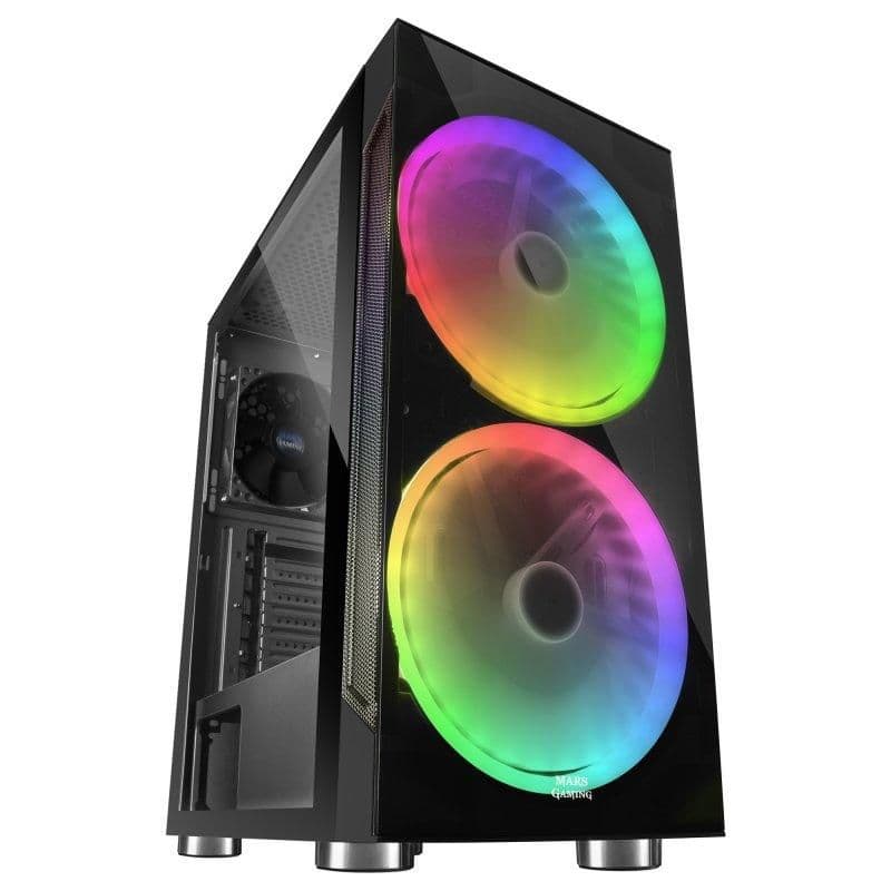 Mars Gaming MC9 ATX Mid Tower Black Tempered Glass main image
