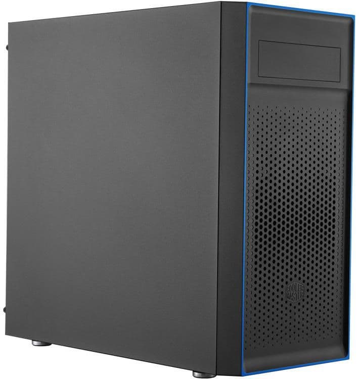 Cooler Master MASTERBOX E501L ATX Mid Tower Black / Blue with USB 3.2 Gen 1 Type-A and USB 2.0 Type-A main image