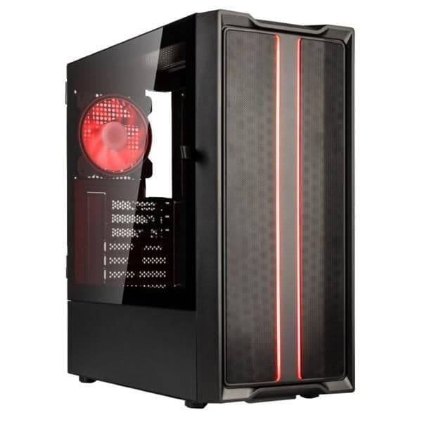 KOLINK Inspire K12 ARGB ATX Mid Tower Black Tempered Glass image