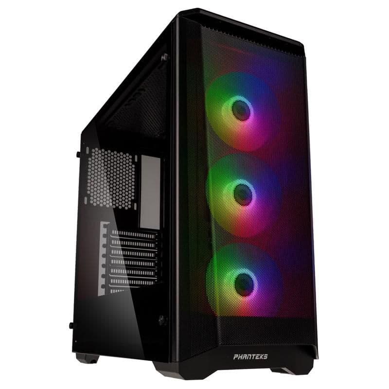 Phanteks Eclipse P400A Digital ATX Mid Tower Black Tempered Glass Side Panel and USB 3.2 Gen 1 Type-A main image