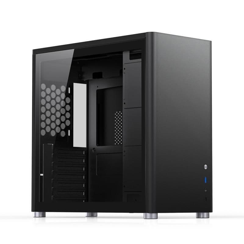 Jonsbo D40 ATX Mid Tower Black Tempered Glass Side Panel main image