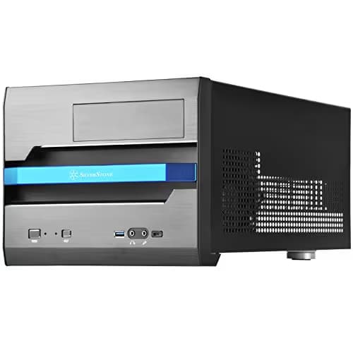 Silverstone SG12B-V2 Micro ATX Mini Tower Black / Blue main image