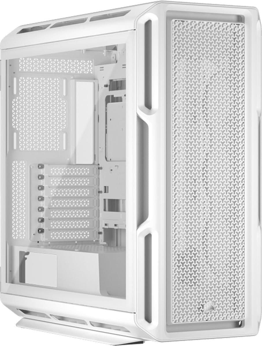 Corsair 5000T ATX Mid Tower White Tempered Glass Side Panel image