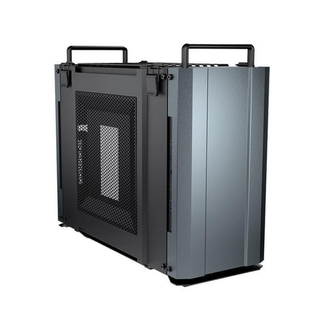 Cougar Dust 2 Mini-ITX Tower Black / Gray Mesh Side Panel, USB 3.2 Gen 1 Type-C, USB 3.2 Gen 1 Type-A image