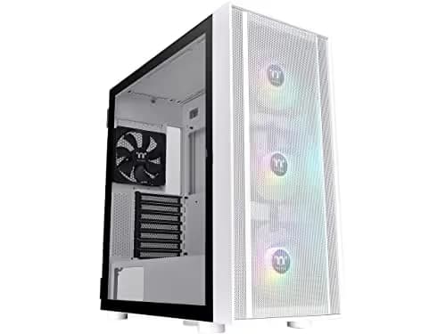 Thermaltake H570 ATX Mid Tower White Tempered Glass ARGB main image