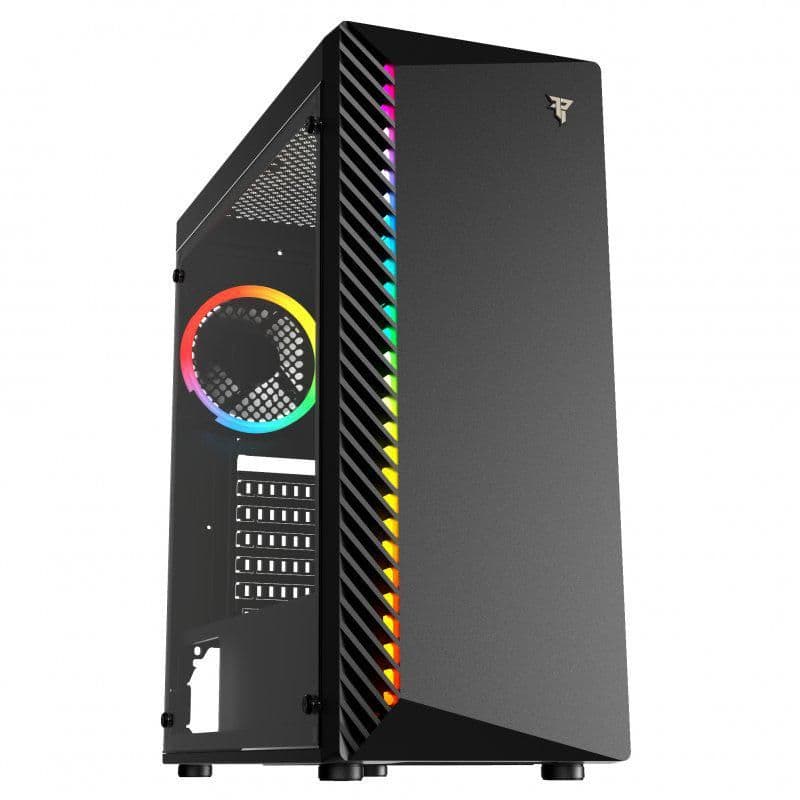 Tempest Shade ATX Mid Tower Black RGB, Acrylic Side Panel main image