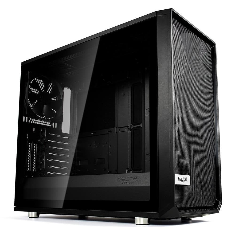 Fractal Design Meshify S2 ATX Mid Tower Black Tinted Tempered Glass Side Panel image