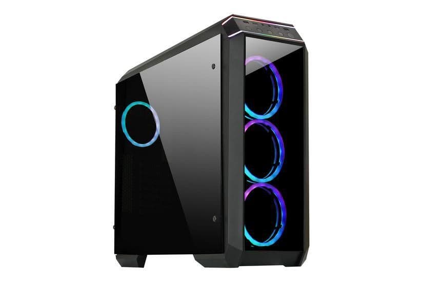 Chieftec STALLION II ATX Mid Tower Black with Tempered Glass Side Panel and USB 3.2 Gen 1 Type-A, USB 2.0 Type-A main image