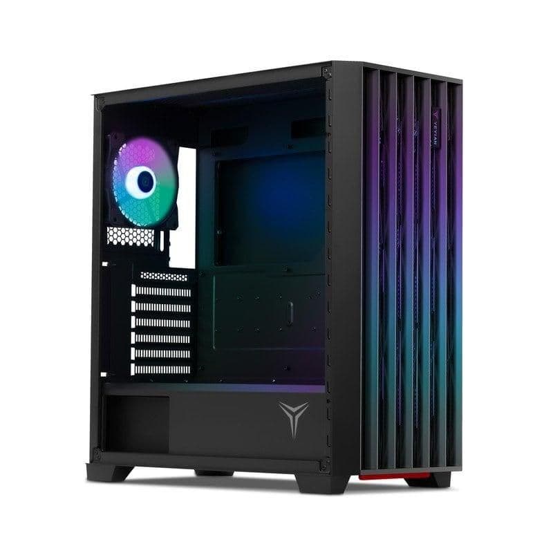 YEYIAN Phoenix ATX Mid Tower Black with Tempered Glass Side Panel and USB 3.2 Gen 2 Type-C / USB 3.2 Gen 1 Type-A main image