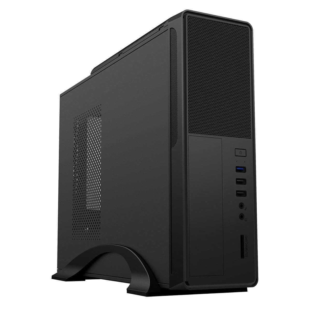 CiT SO14B Micro ATX Desktop Black w/300 W Power Supply image