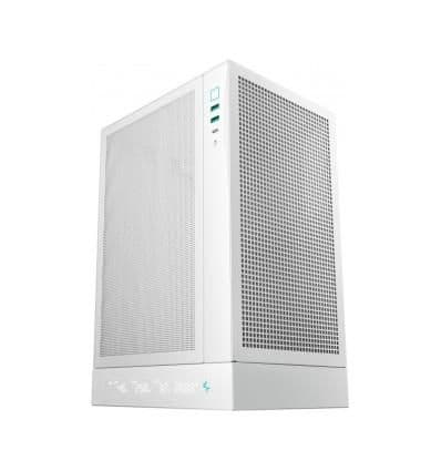 Deepcool CH170 DIGITAL Mini-ITX Tower White Mesh Side Panel image