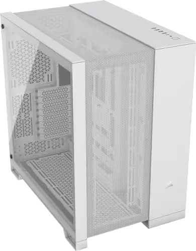 Corsair 6500D Airflow ATX Mid Tower White Tempered Glass image