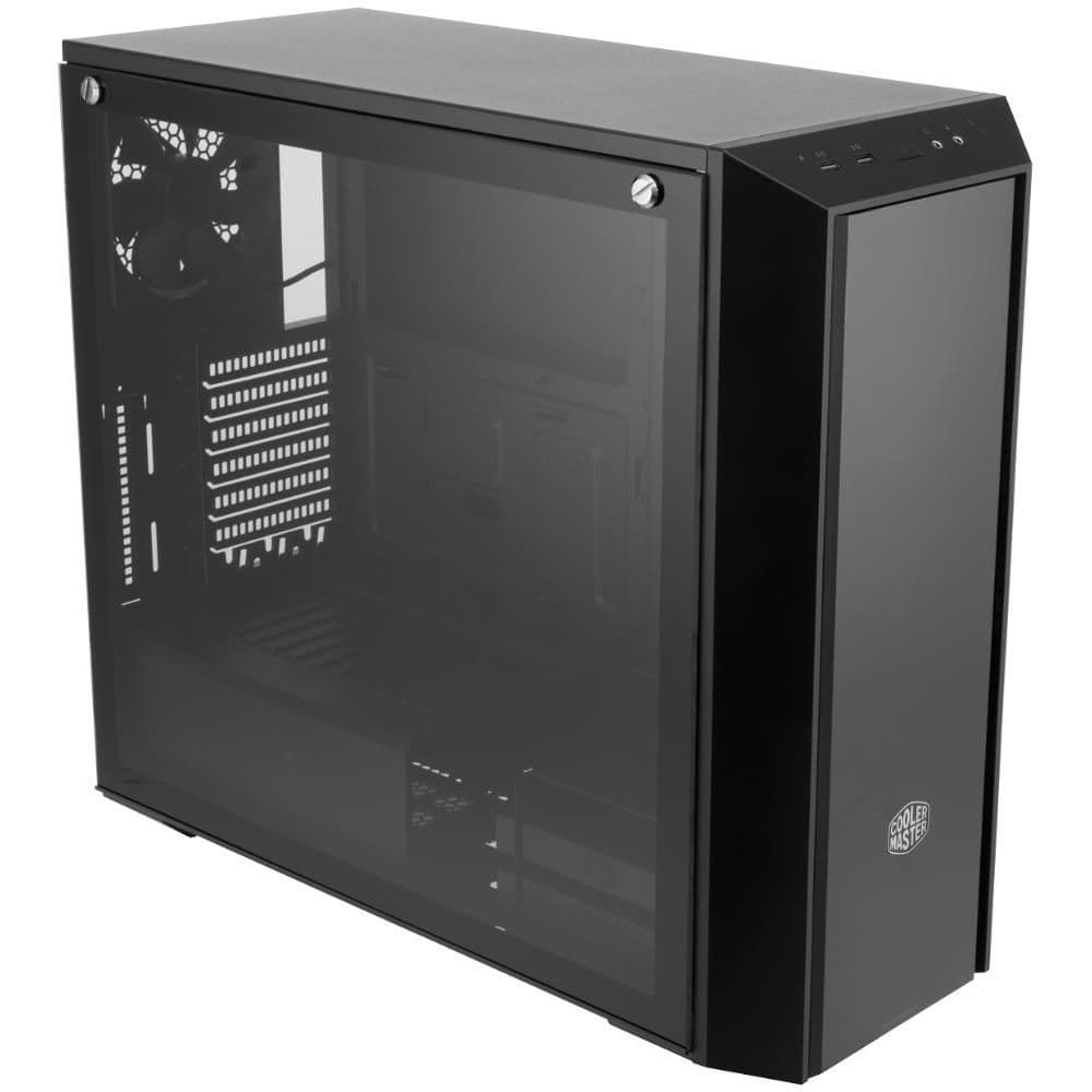 Cooler Master MasterBox Pro 5 ATX Mid Tower Black with Tempered Glass Side Panel and USB 3.2 Gen 1 Type-A, USB 2.0 Type-A Front Panel main image