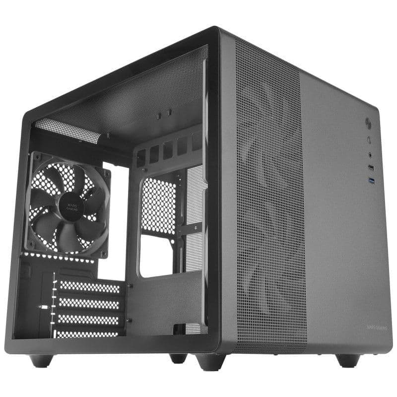 Mars Gaming MC-MPRO Micro ATX Mini Tower Tempered Glass main image