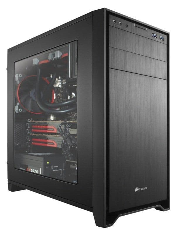 Corsair Obsidian Series 350D Micro ATX Mid Tower Black Window main image