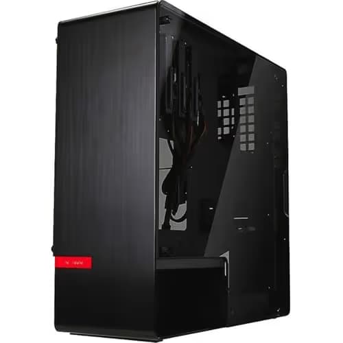 In Win 904 ATX Mid Tower Black with Tempered Glass Side Panel and USB 3.2 Gen 1 Type-A Front Panel image