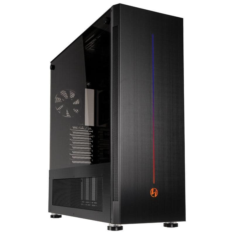 Lian Li PC-V3000 ATX Full Tower Black with Tinted Tempered Glass Side Panel and USB 3.2 Gen 2 Type-C USB 3.2 Gen 1 Type-A Front Panel image