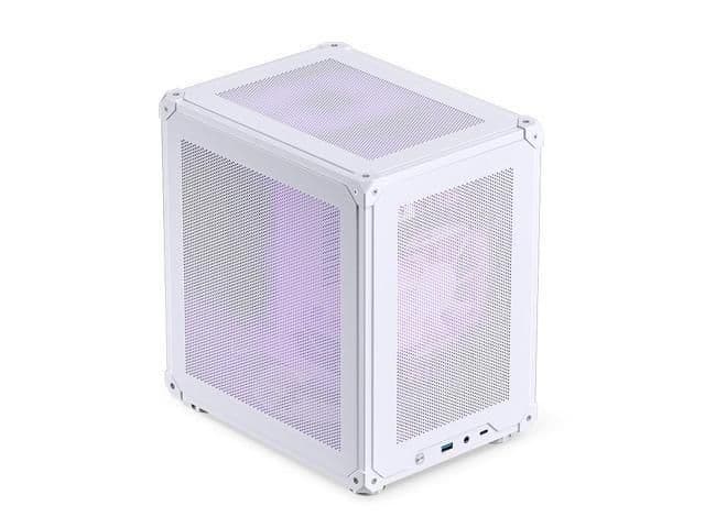 Jonsbo C6 MicroATX Mini Tower White Mesh Side Panel main image