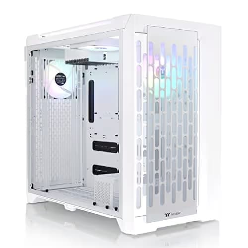 Thermaltake CTE C750 ARGB ATX Full Tower White Tempered Glass Side Panel image