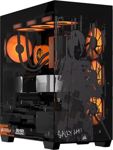 Corsair 3500X ATX Mid Tower Black / Orange CALL OF DUTY BLACK OPS 6 EDITION Tempered Glass main image