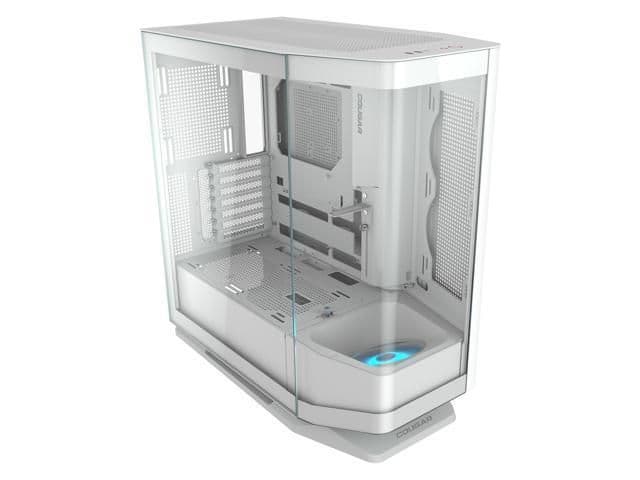 Cougar FV270 ATX Mid Tower White with Tempered Glass Side Panel and USB 3.2 Gen 2 Type-C, USB 3.2 Gen 1 Type-A main image