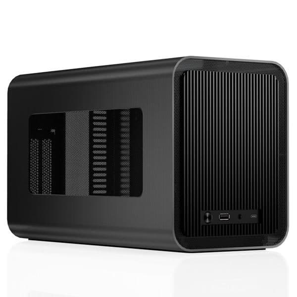 Jonsbo V11 Mini-ITX Tower Black Mesh Side Panel, USB-C & USB-A Front Panel main image