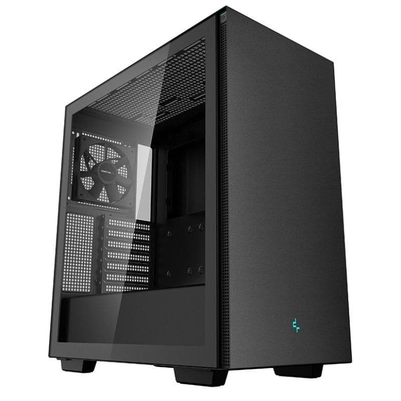 Deepcool CH510 ATX Mid Tower Black Tempered Glass Side Panel main image