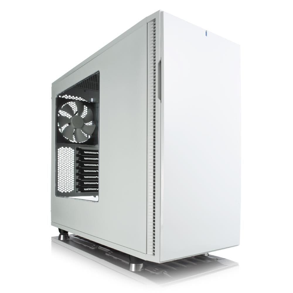 Fractal Design Define R5 ATX Mid Tower White with Acrylic Side Panel, USB 3.2 Gen 1 Type-A, and USB 2.0 Type-A main image