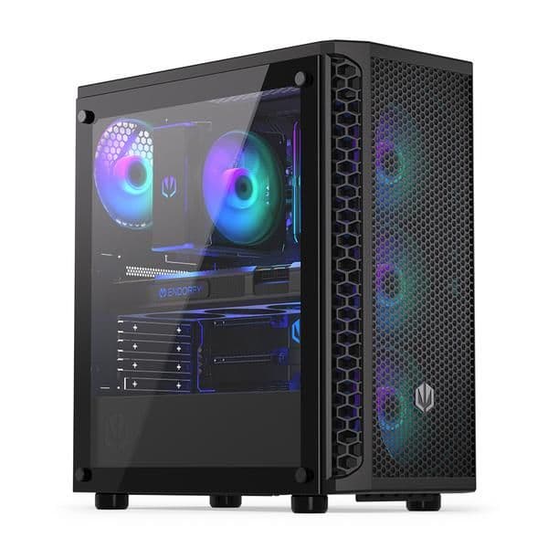 ENDORFY Signum 300 ARGB ATX Mid Tower Black Tempered Glass image