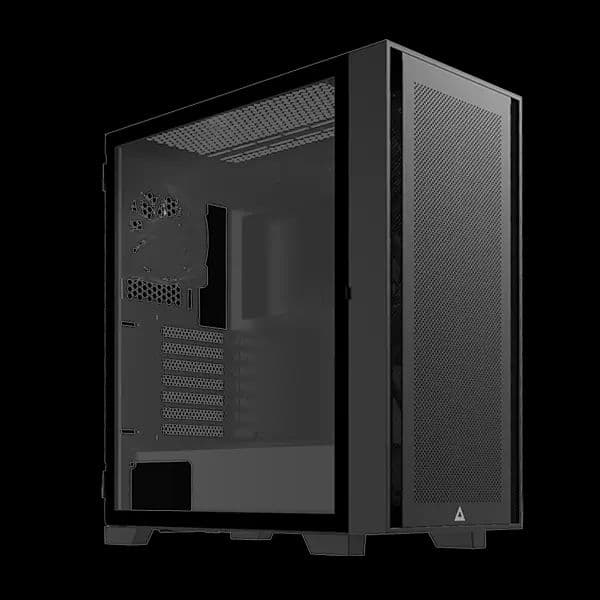 Montech AIR 1000 LITE ATX Mid Tower Black with Tempered Glass Side Panel image