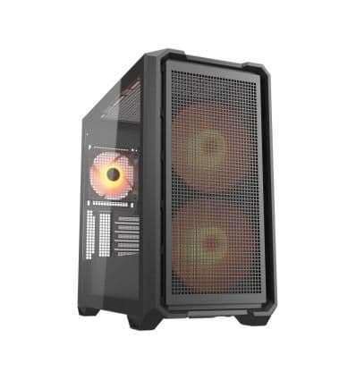 Cougar MX600 Mini RGB Micro ATX Mini Tower Black Tempered Glass Side Panel image