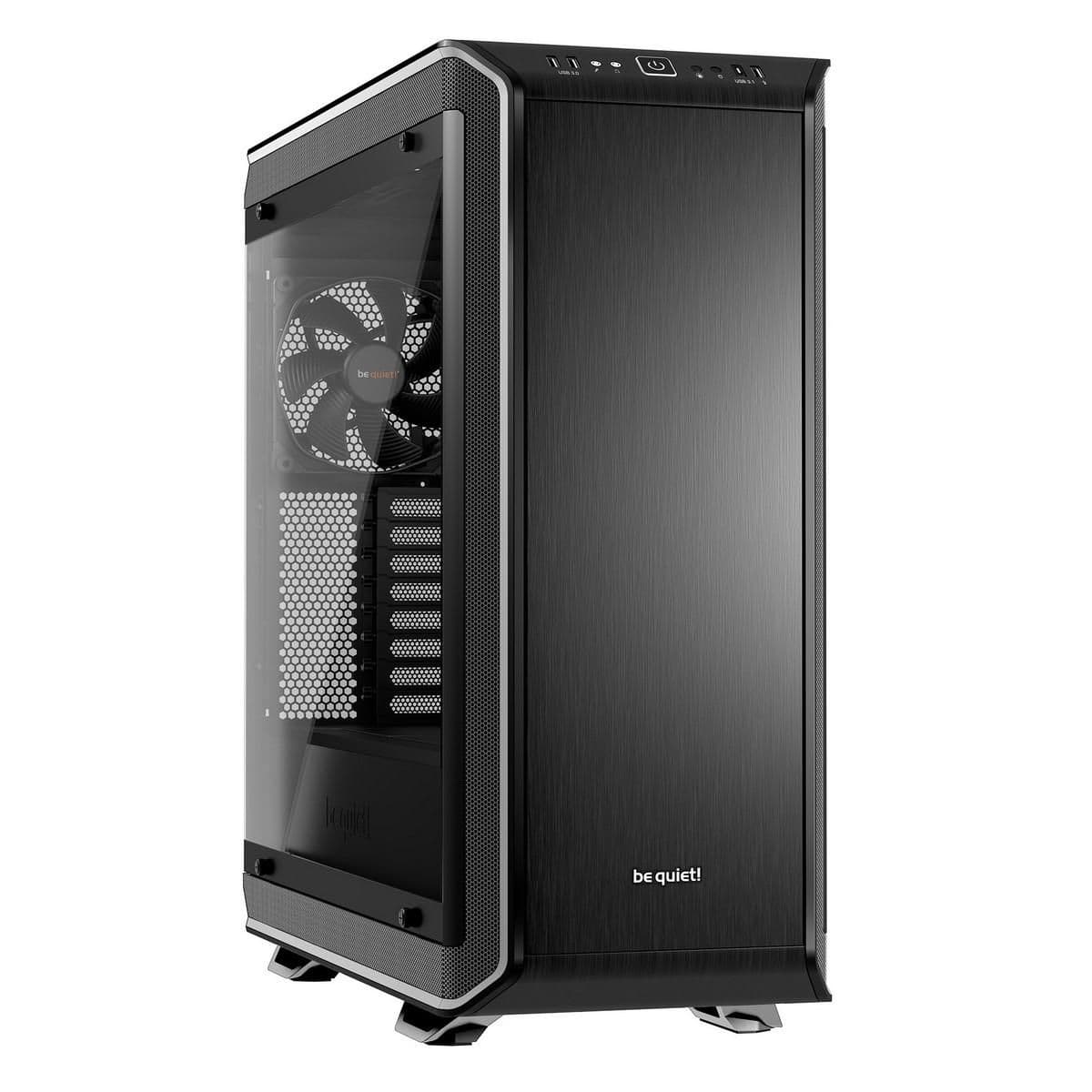 be quiet! Dark Base Pro 900 Rev. 2 ATX Full Tower Silver / Black with Tempered Glass Side Panel and USB 3.2 Gen 2 Type-C, USB 3.2 Gen 1 Type-A main image
