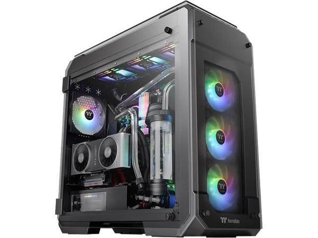 Thermaltake View 71 ARGB ATX Full Tower Black Tempered Glass image