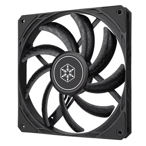Silverstone Air Slimmer 140mm Black PWM 82 CFM 1-Pack main image