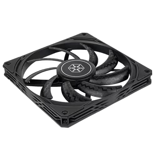 Silverstone Air Slimmer 140mm Black PWM 82 CFM 1-Pack image