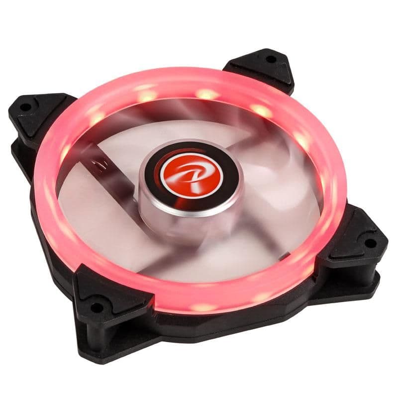 RAIJINTEK Iris 120mm Red PWM 42.17 CFM 1-Pack main image